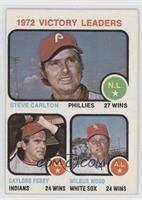 League Leaders - Steve Carlton, Gaylord Perry, Wilbur Wood