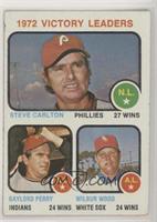 League Leaders - Steve Carlton, Gaylord Perry, Wilbur Wood