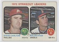 League Leaders - Steve Carlton, Nolan Ryan [Good to VG‑EX]