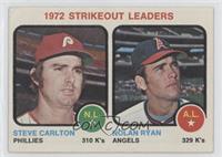 League Leaders - Steve Carlton, Nolan Ryan [Good to VG‑EX]