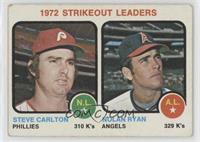 League Leaders - Steve Carlton, Nolan Ryan [Poor to Fair]