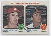 League Leaders - Steve Carlton, Nolan Ryan