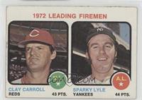 League Leaders - Clay Carroll, Sparky Lyle [Good to VG‑EX]