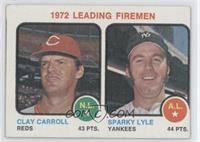 League Leaders - Clay Carroll, Sparky Lyle [Noted]