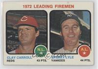 League Leaders - Clay Carroll, Sparky Lyle