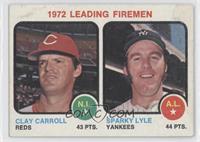 League Leaders - Clay Carroll, Sparky Lyle [Noted]