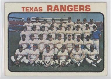 1973 Topps - [Base] #7 - Texas Rangers Team