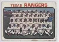 Texas Rangers Team [Good to VG‑EX]