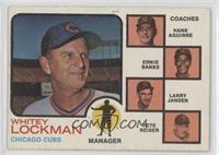 Chicago Cubs Coaches (Whitey Lockman, Hank Aguirre, Ernie Banks, Larry Jansen, …