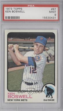 1973 Topps - [Base] #87 - Ken Boswell [PSA 9 MINT]