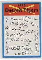 Detroit Tigers Team (Two Stars on Back) [Poor to Fair]