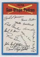 San Diego Padres Team (Two Stars on Back)