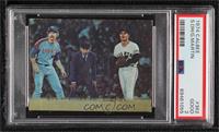 Sadaharu Oh, Gene Martin [PSA 2 GOOD]