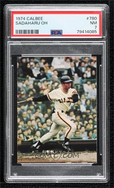 1974-75 Calbee - [Base] #780 - Sadaharu Oh [PSA 7 NM]