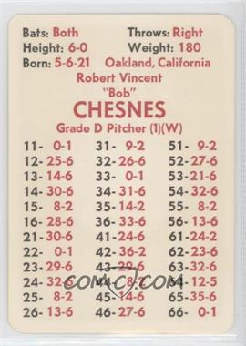 1974 APBA Baseball 1949 Season - [Base] #_BOCH.1 - Bob Chesnes