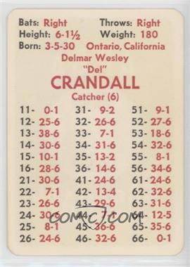 1974 APBA Baseball 1949 Season - [Base] #_DECR - Del Crandall