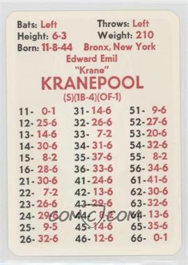 1974 APBA Baseball 1973 Season - [Base] #_EDKR - Ed Kranepool