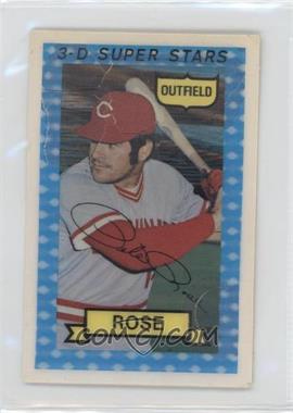 1974 Kellogg's 3-D Super Stars - [Base] #38 - Pete Rose [Poor to Fair]