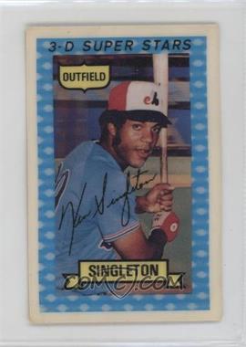 1974 Kellogg's 3-D Super Stars - [Base] #48 - Ken Singleton [Good to VG‑EX]