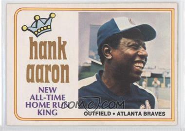 1974 O-Pee-Chee - [Base] #1 - Hank Aaron