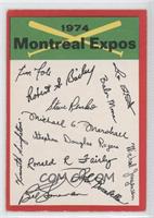 Montreal Expos Team [Good to VG‑EX]