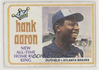 1974 Topps - [Base] #1 - Hank Aaron [Poor to Fair]