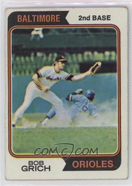 1974 Topps - [Base] #109 - Bob Grich [Good to VG‑EX]