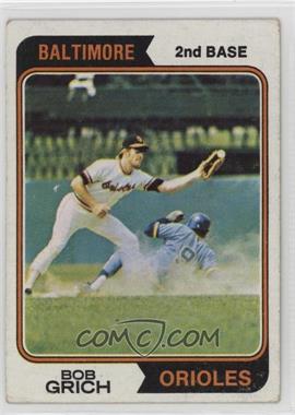 1974 Topps - [Base] #109 - Bob Grich [Good to VG‑EX]