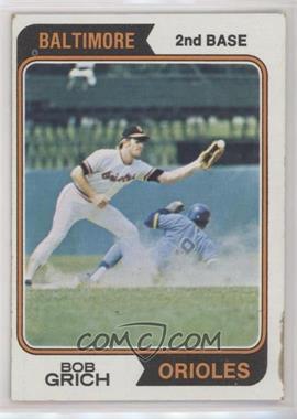 1974 Topps - [Base] #109 - Bob Grich [Good to VG‑EX]