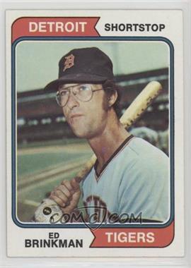 1974 Topps - [Base] #138 - Ed Brinkman