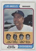 Dodgers Coaches (Walter Alston, Tom Lasorda, Jim Gilliam, Red Adams, Monty Basg…