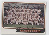 Baltimore Orioles Team