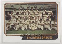 Baltimore Orioles Team