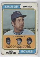 Royals Coaches (Jack McKeon, Charlie Lau, Harry Dunlop, Galen Cisco) [COMC …