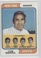 Mets Coaches (Yogi Berra, Rube Walker, Eddie Yost, Roy McMillan, Joe Pignatano)