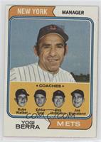 Mets Coaches (Yogi Berra, Rube Walker, Eddie Yost, Roy McMillan, Joe Pignatano)