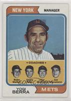 Mets Coaches (Yogi Berra, Rube Walker, Eddie Yost, Roy McMillan, Joe Pignatano)