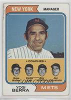 Mets Coaches (Yogi Berra, Rube Walker, Eddie Yost, Roy McMillan, Joe Pignatano)…