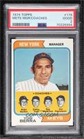 Mets Coaches (Yogi Berra, Rube Walker, Eddie Yost, Roy McMillan, Joe Pignatano)…