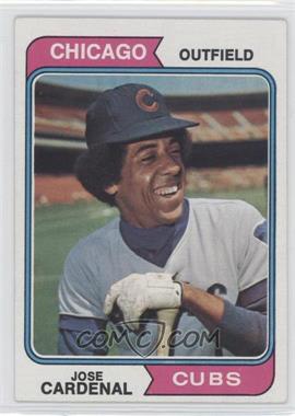 1974 Topps - [Base] #185 - Jose Cardenal [Good to VG‑EX]