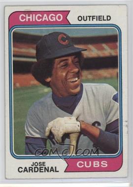 1974 Topps - [Base] #185 - Jose Cardenal [Good to VG‑EX]