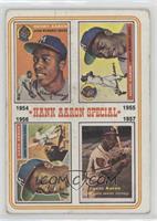 Hank Aaron Special (1954,1955,1956,1957) (1956 Card has Willie Mays in the Smal…