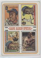 Hank Aaron Special (1954,1955,1956,1957) (1956 Card has Willie Mays in the Smal…