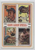 Hank Aaron Special (1954,1955,1956,1957) (1956 Card has Willie Mays in the Smal…