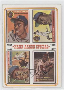 1974 Topps - [Base] #2 - Hank Aaron Special (1954,1955,1956,1957)