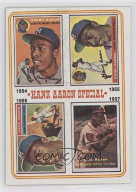 1974 Topps - [Base] #2 - Hank Aaron Special (1954,1955,1956,1957)