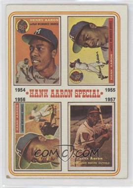 1974 Topps - [Base] #2 - Hank Aaron Special (1954,1955,1956,1957)