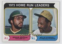 League Leaders - Reggie Jackson, Willie Stargell [Good to VG‑EX]