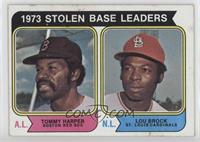 League Leaders - Lou Brock, Tommy Harper