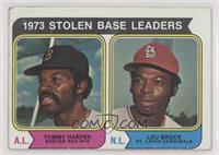 League Leaders - Lou Brock, Tommy Harper